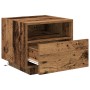 Cabinet de Noche con Luces LED Madera Vieja 40x39x37 cm de , Mesitas de noche - Ref: Foro24-863066, Precio: 60,29 €, Descuent...
