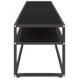 Mueble para TV vidrio templado negro 180x40x40,5 cm de vidaXL, Muebles TV - Ref: Foro24-331723, Precio: 134,49 €, Descuento: %