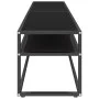 Mueble para TV vidrio templado negro 180x40x40,5 cm de vidaXL, Muebles TV - Ref: Foro24-331723, Precio: 131,99 €, Descuento: %