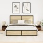 mesitas de noche con luces LED 2 pcs madera vieja 40x39x37 cm de , Mesitas de noche - Ref: Foro24-863067, Precio: 105,67 €, D...