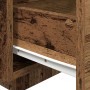 mesitas de noche con luces LED 2 pcs madera vieja 40x39x37 cm de , Mesitas de noche - Ref: Foro24-863067, Precio: 105,67 €, D...