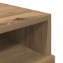 Cabinet de Cama con Luces LED Roble Artesano 40x39x37 cm de , Mesitas de noche - Ref: Foro24-863068, Precio: 60,29 €, Descuen...