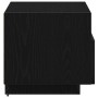 Cabinet de Noche con Luces LED Negro Roble 40x39x37 cm de , Mesitas de noche - Ref: Foro24-863070, Precio: 63,78 €, Descuento: %