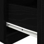 Armarios de Noche con Luces LED 2 pcs Negro Roble 40x39x37 cm de , Mesitas de noche - Ref: Foro24-863071, Precio: 112,24 €, D...