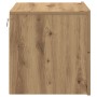 Cabinet de Noche con LED Montado en la Pared Roble Artesanal 50x39x41 cm de , Mesitas de noche - Ref: Foro24-863074, Precio: ...
