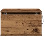 Cabinet de Noche con LED Montado en la Pared Madera Vieja 50x36x30 cm de , Mesitas de noche - Ref: Foro24-863078, Precio: 55,...