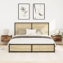 gabinetes de noche con luces LED 2 pcs montados en la pared de madera vieja de , Mesitas de noche - Ref: Foro24-863079, Preci...