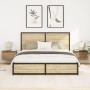 Cabinetes de Noche con Luces LED 2 pcs Montados en la Pared de Roble Artesanal de , Mesitas de noche - Ref: Foro24-863081, Pr...