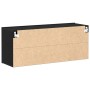 Gabinete de pared para TV Negro Roble 100x30x41 cm Madera engineered de , Muebles TV - Ref: Foro24-863084, Precio: 69,30 €, D...