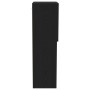 Gabinete de TV con luces LED Negro Roble 40,5x30x102 cm de , Muebles TV - Ref: Foro24-863089, Precio: 73,74 €, Descuento: -5%%