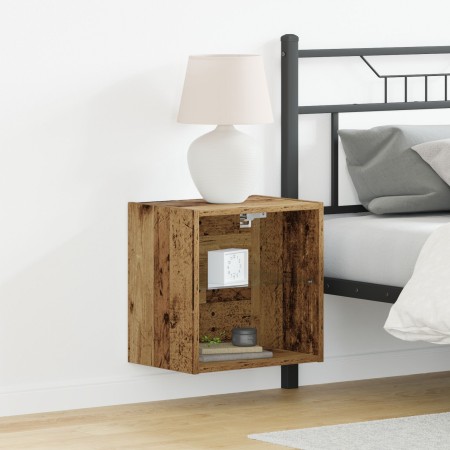 Estante Flotante Madera Vieja 40x28,5x40 cm Madera Engineered de , Armarios y almacenamiento - Ref: Foro24-863090, Precio: 38...