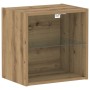 Estante flotante 2 pcs roble artesanal 40x28.5x40 cm madera elaborada de , Armarios y almacenamiento - Ref: Foro24-863093, Pr...