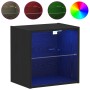 Estante flotante 2 pcs Negro Roble 40x28,5x40 cm Madera Compensada de , Armarios y almacenamiento - Ref: Foro24-863095, Preci...