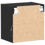 Estante Flotante Negro Roble 40x28,5x40 cm Madera Elaborada de , Armarios y almacenamiento - Ref: Foro24-863094, Precio: 39,8...