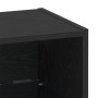 Estante flotante 2 pcs Negro Roble 40x28,5x40 cm Madera Compensada de , Armarios y almacenamiento - Ref: Foro24-863095, Preci...