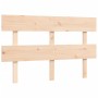 Estructura de cama con cabecero madera maciza 140x200 cm de vidaXL, Camas y somieres - Ref: Foro24-3195091, Precio: 116,98 €,...