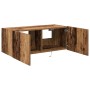 Cabinet de TV con luces LED Madera antigua 80x35x31 cm de , Muebles TV - Ref: Foro24-863104, Precio: 67,46 €, Descuento: -5%%