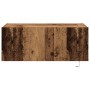Cabinet de TV con luces LED Madera antigua 80x35x31 cm de , Muebles TV - Ref: Foro24-863104, Precio: 67,46 €, Descuento: -5%%