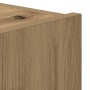 Armarios de pared para TV con luces LED 2 pcs Roble artesanal 80x35x31 cm de , Muebles TV - Ref: Foro24-863107, Precio: 116,9...