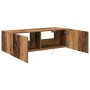 Cabinet de TV con luces LED Madera Vieja 100x35x31 cm de , Muebles TV - Ref: Foro24-863110, Precio: 79,03 €, Descuento: -5%%