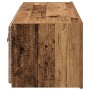 Cabinet de TV con luces LED Madera Vieja 100x35x31 cm de , Muebles TV - Ref: Foro24-863110, Precio: 79,03 €, Descuento: -5%%