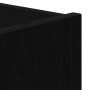 Cabinet de pared para TV con luces LED Negro Roble 100x35x31 cm de , Muebles TV - Ref: Foro24-863112, Precio: 83,83 €, Descue...