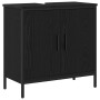 Cabina de lavabo Negro Roble 60x30x60 cm Madera elaborada de , Tocadores de baño - Ref: Foro24-863118, Precio: 57,39 €, Descu...
