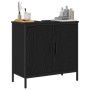 Cabina de lavabo Negro Roble 60x30x60 cm Madera elaborada de , Tocadores de baño - Ref: Foro24-863118, Precio: 57,39 €, Descu...