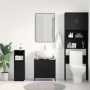 Cabina de lavabo Negro Roble 60x30x60 cm Madera elaborada de , Tocadores de baño - Ref: Foro24-863118, Precio: 57,39 €, Descu...