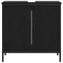 Cabina de lavabo Negro Roble 60x30x60 cm Madera elaborada de , Tocadores de baño - Ref: Foro24-863118, Precio: 57,39 €, Descu...