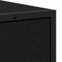 Gabinete de Fregadero de Baño Roble Negro 60x33x60 cm Madera de Calidad de , Tocadores de baño - Ref: Foro24-863120, Precio: ...
