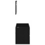 Conjunto de muebles de baño de 2 piezas en roble negro de madera compuesta de , Muebles de baño - Ref: Foro24-863137, Precio:...