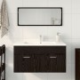 Set de Muebles de Baño de 2 Piezas en Madera Ingenierizada de Roble Negro de , Muebles de baño - Ref: Foro24-863138, Precio: ...