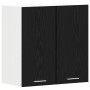 Gabinete Colgante de Roble Negro 60x31x60 cm Hecho de Madera Elaborada de , Armarios de cocina - Ref: Foro24-863143, Precio: ...