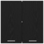 Gabinete Colgante de Roble Negro 60x31x60 cm Hecho de Madera Elaborada de , Armarios de cocina - Ref: Foro24-863143, Precio: ...