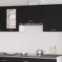 Gabinete colgante en roble negro - 60x31x60 cm, hecho de madera elaborada de , Armarios de cocina - Ref: Foro24-863146, Preci...
