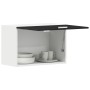 Gabinete colgante en roble negro - 60x31x60 cm, hecho de madera elaborada de , Armarios de cocina - Ref: Foro24-863146, Preci...
