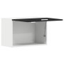Gabinete colgante en roble negro - 60x31x60 cm, hecho de madera elaborada de , Armarios de cocina - Ref: Foro24-863146, Preci...