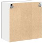 Gabinete de vidrio colgante en roble negro - 60x31x60 cm de , Armarios de cocina - Ref: Foro24-863152, Precio: 60,48 €, Descu...