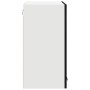 Gabinete de vidrio colgante en roble negro - 60x31x60 cm de , Armarios de cocina - Ref: Foro24-863152, Precio: 60,48 €, Descu...