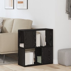 Comprar Estantería Negra Roble 60x24x63 cm Madera
