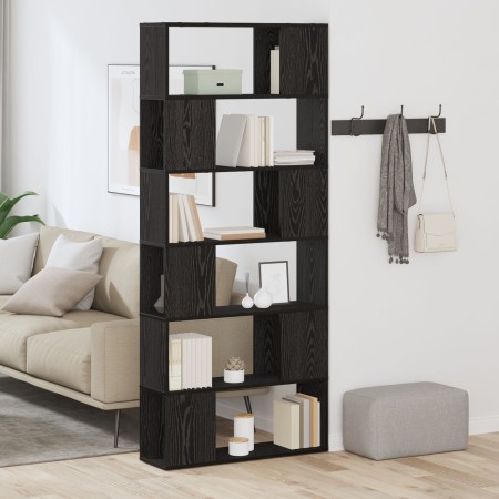 Estantería  Negro Roble 80x24x186 cm Madera Elaborada | Foro24.es | Tu tienda online para hogar, jardín y más Foro24.es