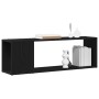 Estante para libros Negro Roble 100x24x32 cm Madera de , Muebles TV - Ref: Foro24-863155, Precio: 37,20 €, Descuento: %