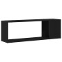 Estante para libros Negro Roble 100x24x32 cm Madera de , Muebles TV - Ref: Foro24-863155, Precio: 37,20 €, Descuento: %