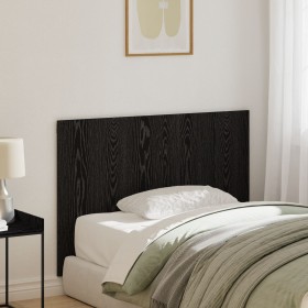 Cabecero de cama Negro Roble 120x1,5x80 cm Madera de ingeniería de , Cabeceros y pies de cama - Ref: Foro24-863157, Precio: 4...