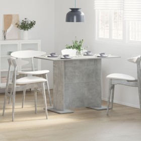 Mesa de Comedor VidaXL Gris Concreto 110x60x75 cm Madera Elaborada de , Mesas de cocina y de comedor - Ref: Foro24-863163, Pr...