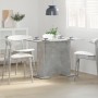 Mesa de Comedor VidaXL Gris Concreto 110x60x75 cm Madera Elaborada de , Mesas de cocina y de comedor - Ref: Foro24-863163, Pr...