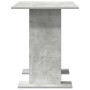 Mesa de Comedor VidaXL Gris Concreto 110x60x75 cm Madera Elaborada de , Mesas de cocina y de comedor - Ref: Foro24-863163, Pr...