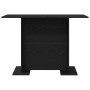 Mesa de Comedor Negro Roble 110x60x75 cm Madera elaborada de , Mesas de cocina y de comedor - Ref: Foro24-863166, Precio: 72,...