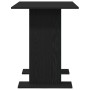 Mesa de Comedor Negro Roble 110x60x75 cm Madera elaborada de , Mesas de cocina y de comedor - Ref: Foro24-863166, Precio: 72,...